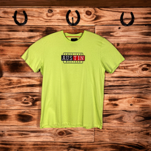 CAMISETA MASCULINA BORDADA AUSTIN WESTERN VERDE GG