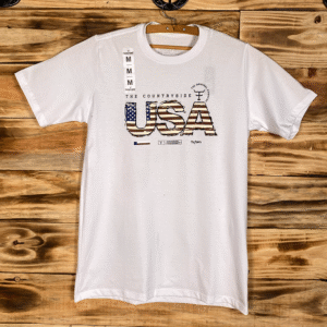 CAMISETA MASCULINA TEXAS FARM - CM648 - BRANCO