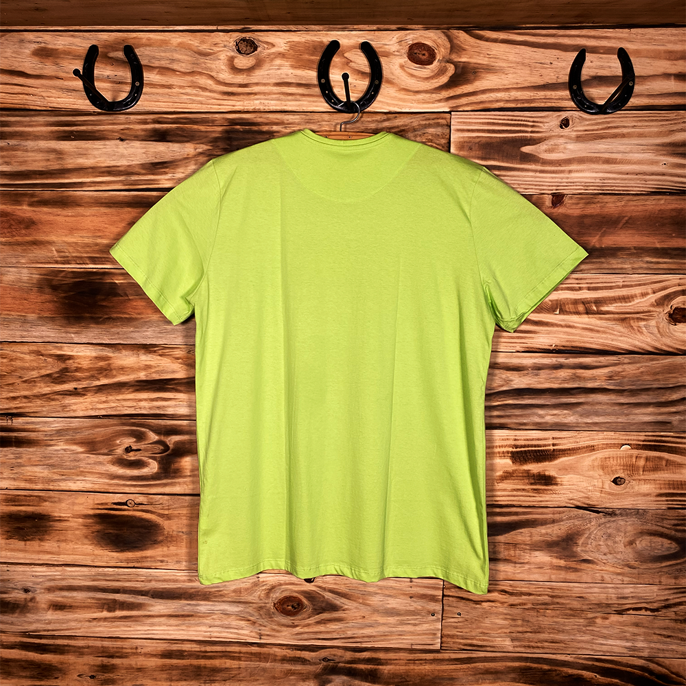 CAMISETA MASCULINA BORDADA AUSTIN WESTERN VERDE GG - Imagem 2